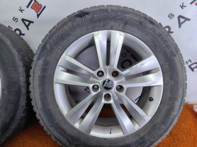 Колесо Skoda Kodiaq R17 5x112, Tigar 215/65 R17, зимнее, липучка