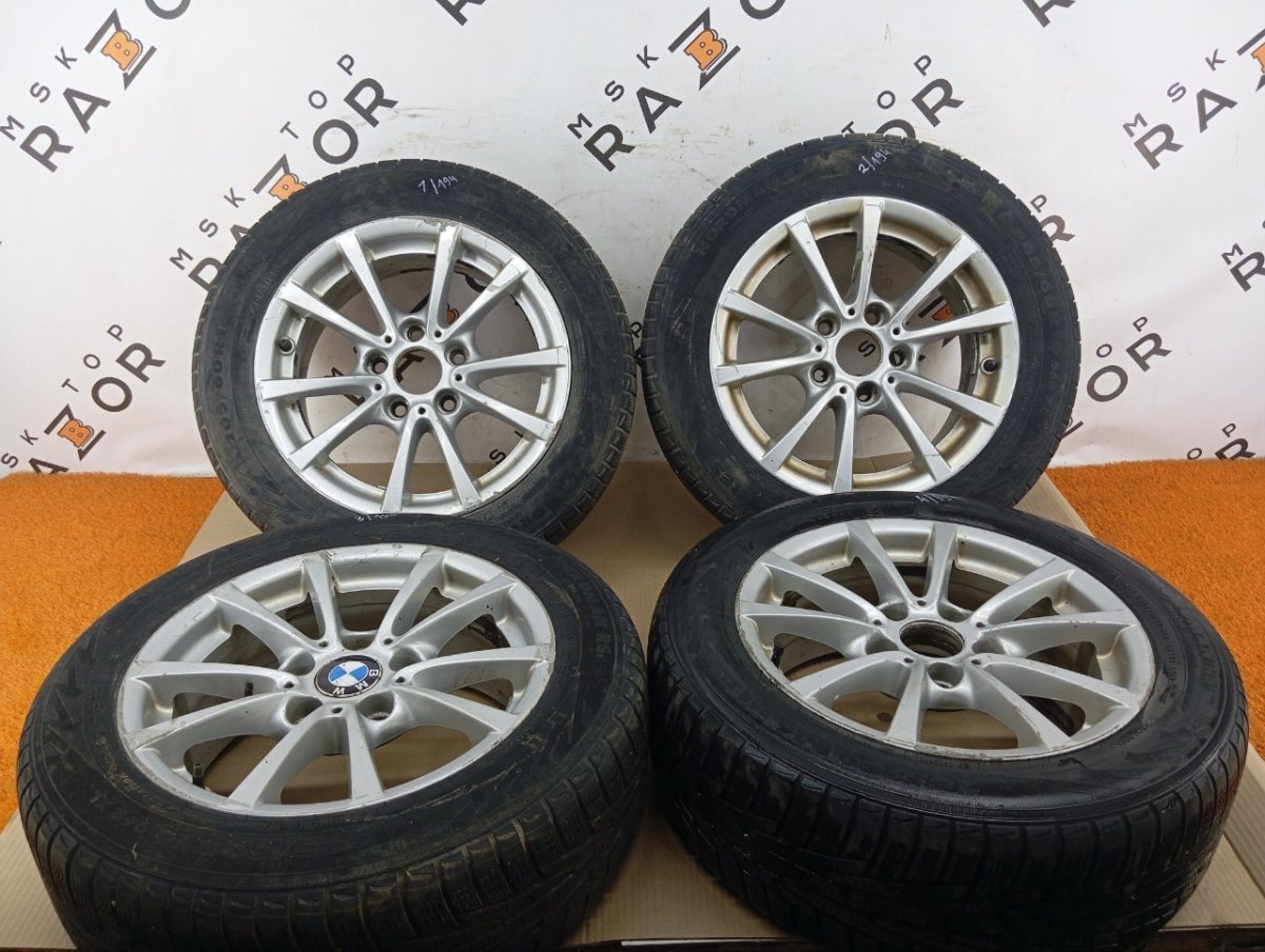6796236 Колесо BMW 3 R16 5x120, Nokian 205/60 R16, зимнее, липучка фото 1