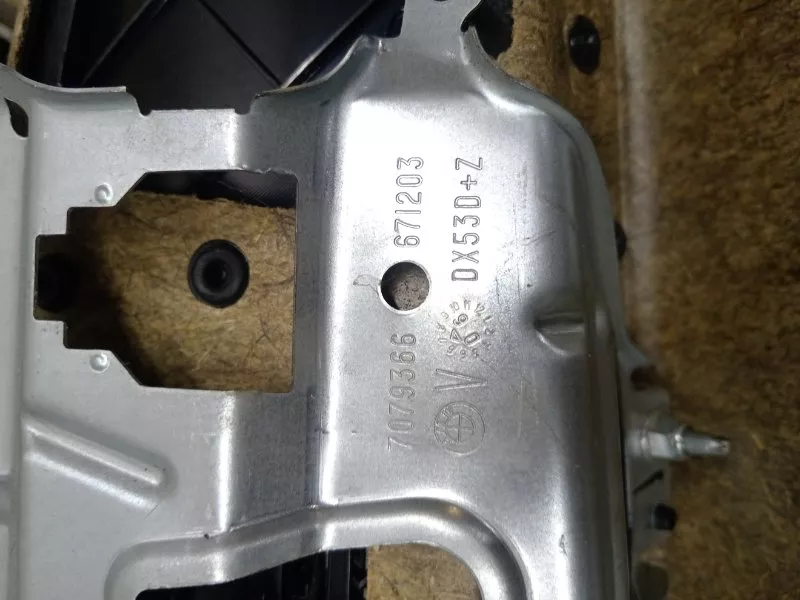 Обшивка двери BMW 5-Series 2006 51427078742 E60/E61, задняя правая