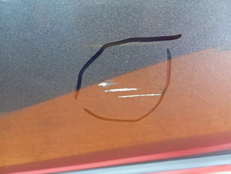 Дверь Changan CS55 Plus 2024 S203F2701030800 JL473ZQ7, задняя правая