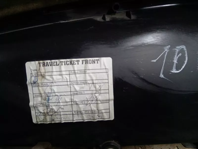 Обшивка двери BMW 3-Series 2007 51429152359 E90, передняя левая