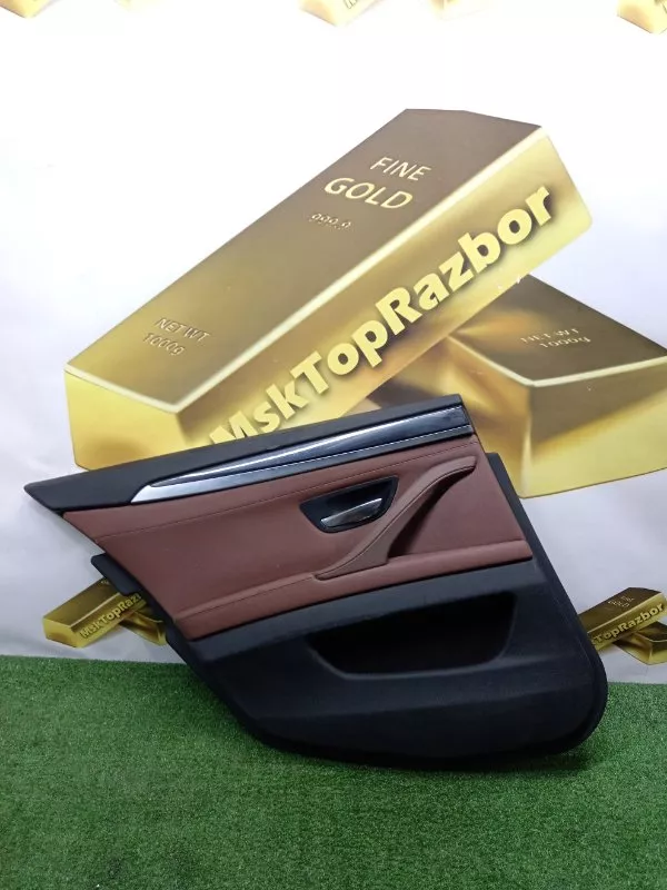 Обшивка двери BMW 5-Series 2012 1427273279 F10, задняя левая