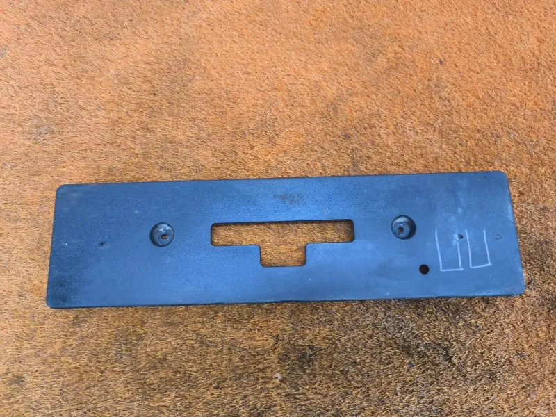 Площадка номерного знака