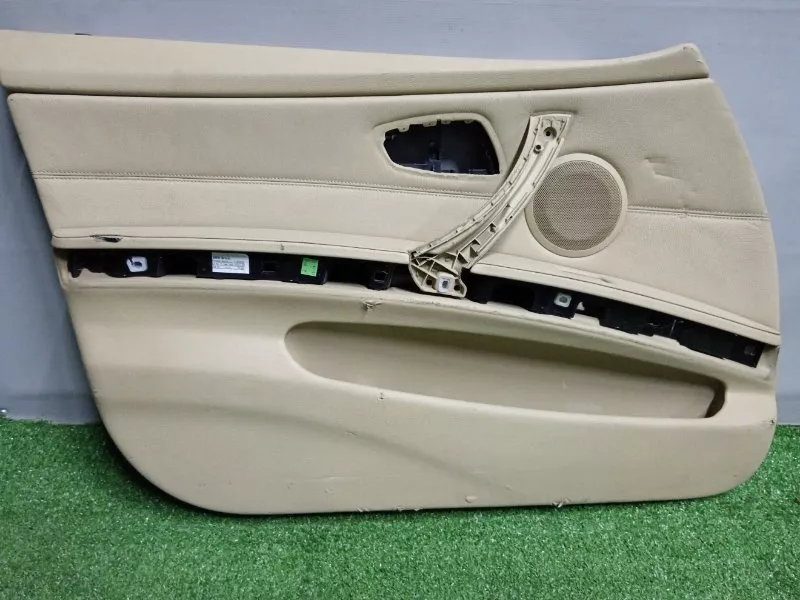 Обшивка двери BMW 3-Series 2005 51417144545 E90, передняя левая