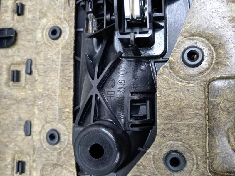 Обшивка двери BMW 5-Series 2011 1427273279 F10, задняя левая