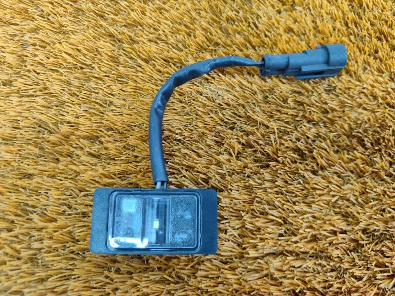 Подсветка номера