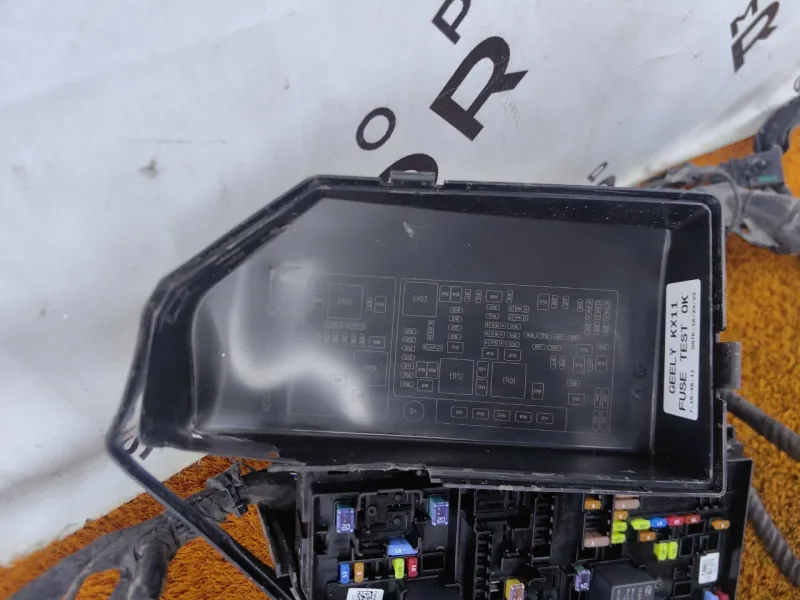 Проводка подкапотная