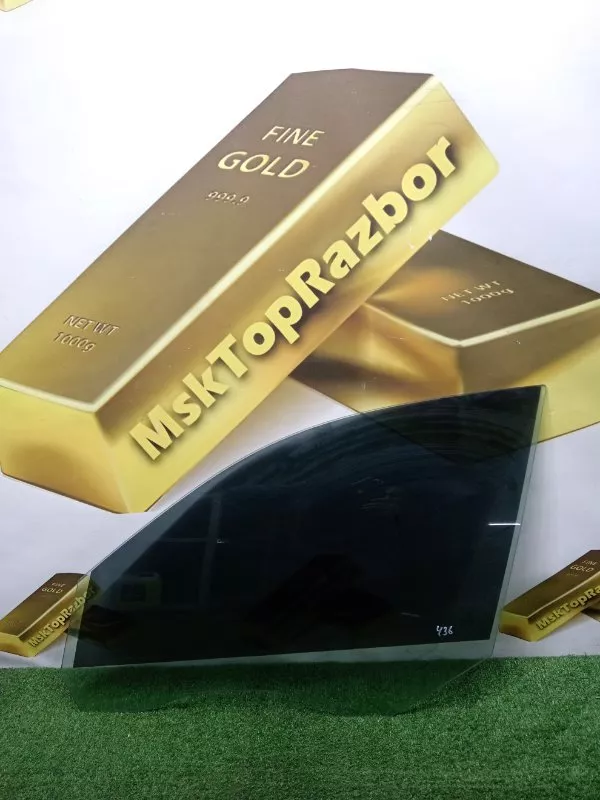 Стекло двери BMW 5-Series 2007 51347119978 E60, переднее левое