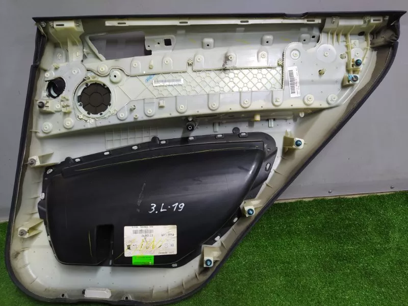 Обшивка двери BMW X5 2007 51427244415 E70, задняя левая