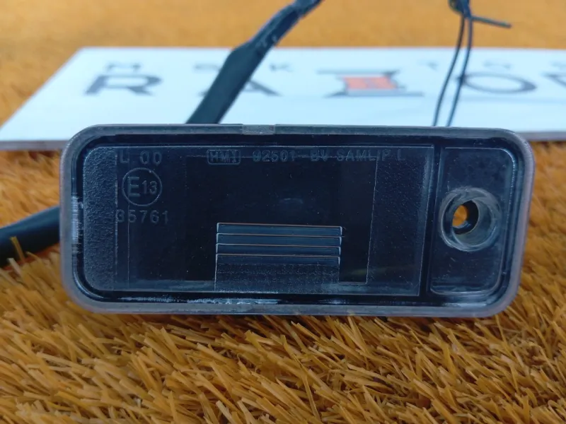 Подсветка номера