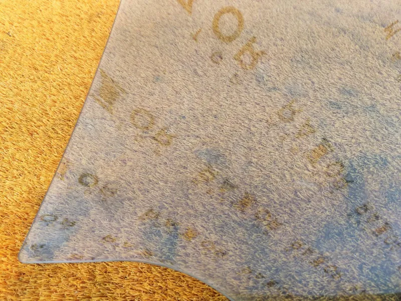 Стекло двери