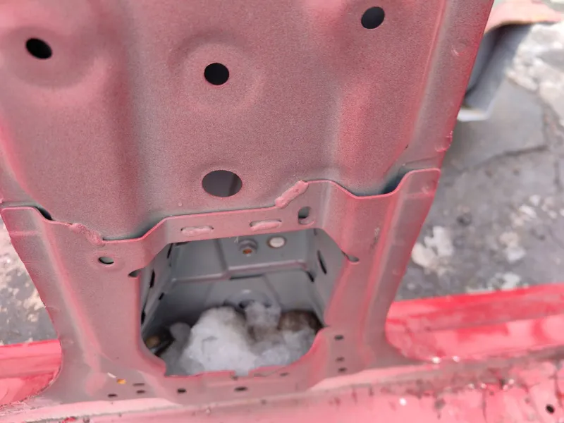 Порог с центральной стойкой