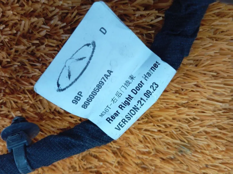 Проводка двери