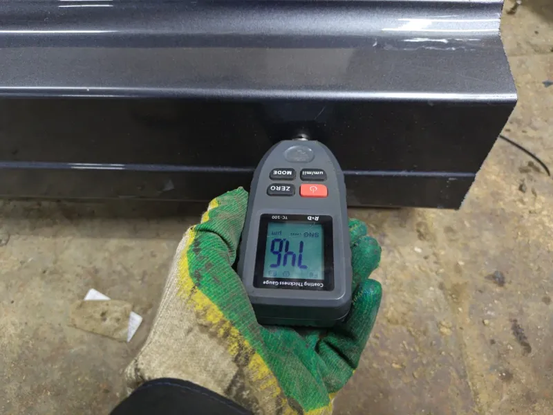 Порог с центральной стойкой