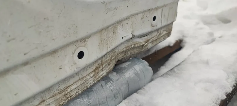 Порог с центральной стойкой