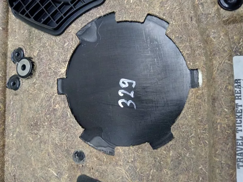 Обшивка двери BMW 3-Series 2008 51429152381 E90, задняя левая