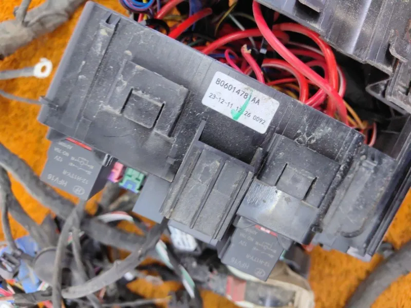 Проводка подкапотная