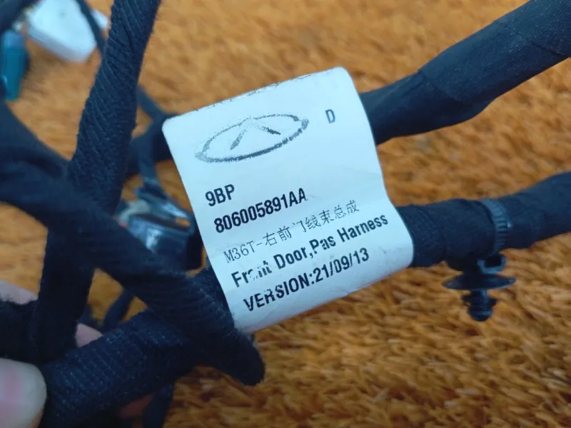 Проводка двери