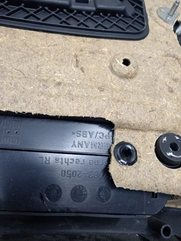 Обшивка двери BMW 3-Series 2005 51419154154 E90, передняя правая