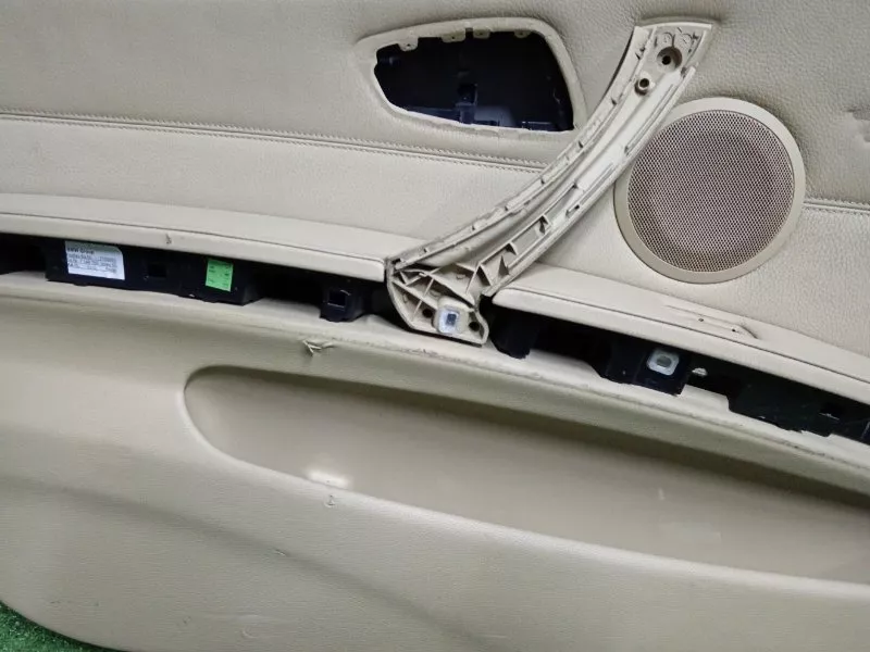 Обшивка двери BMW 3-Series 2005 51417144545 E90, передняя левая