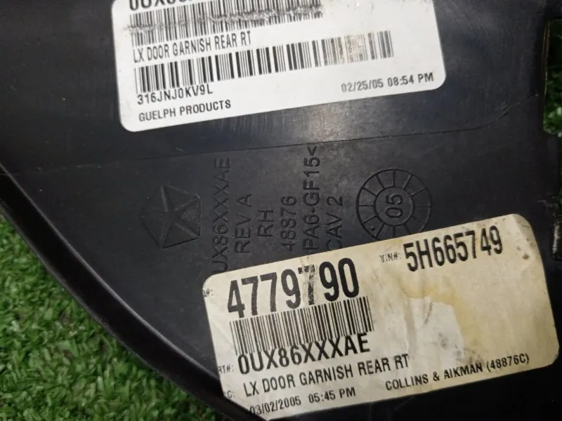 Накладка рамки двери