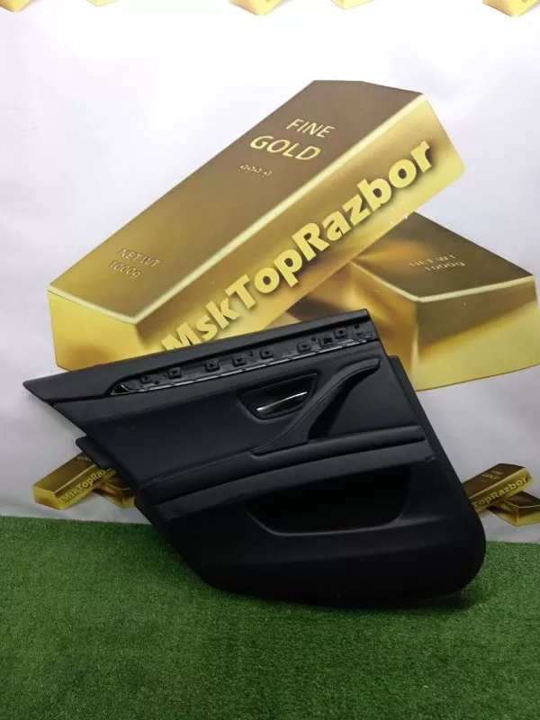 Обшивка двери BMW 5-Series 2010 51427273279 F10, задняя левая