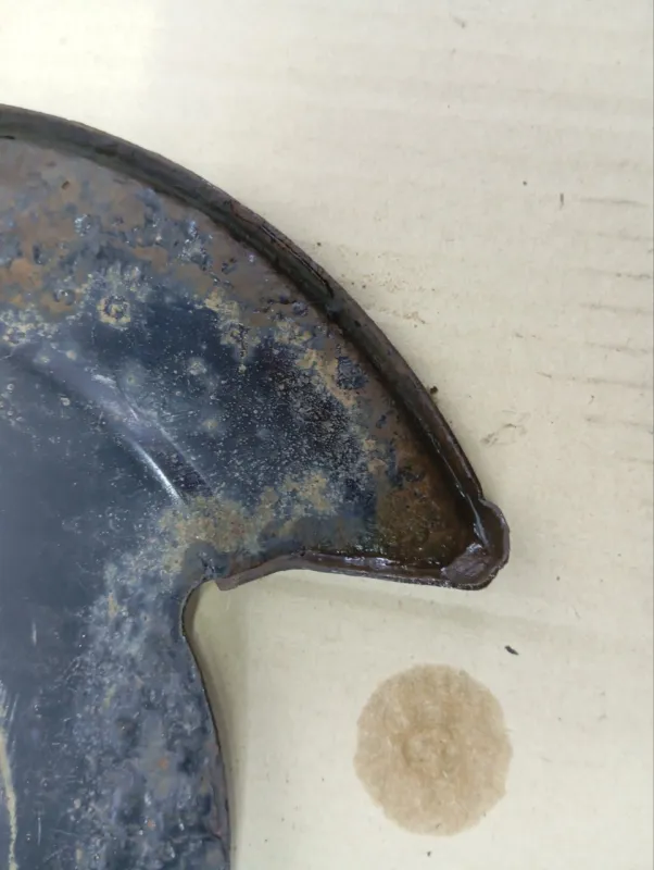 Пыльник тормозного диска