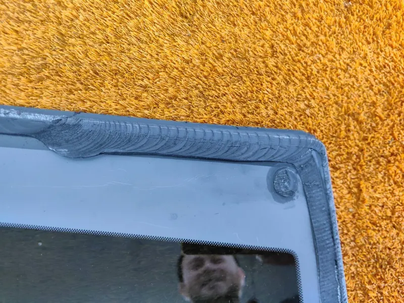 Форточка задняя