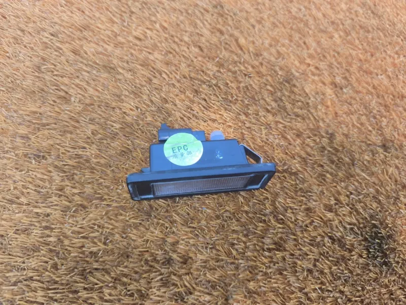 Подсветка номера