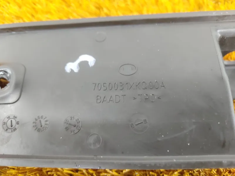 Пластик салона