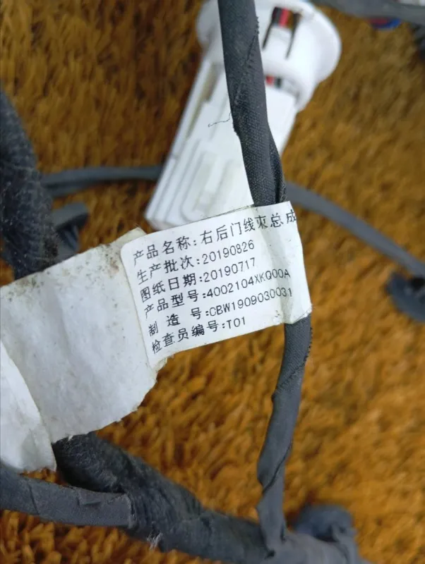 Проводка двери