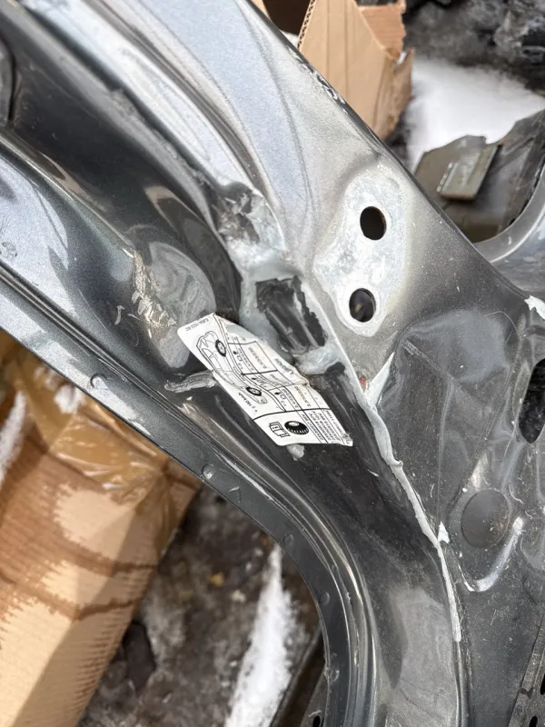 Порог с центральной стойкой