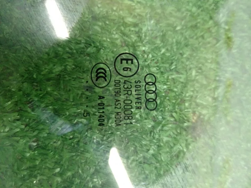 Стекло двери Audi A4 2005 8E9845025C B7, заднее левое