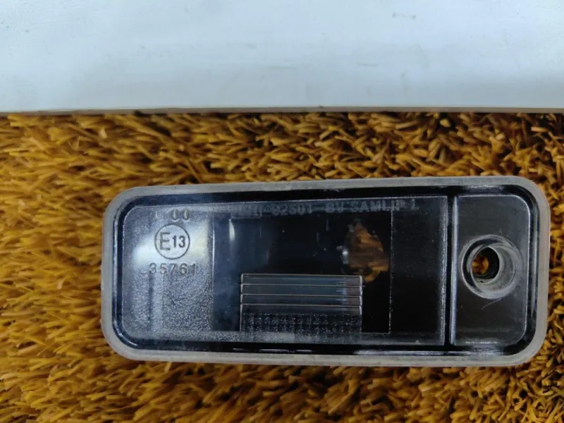 Подсветка номера