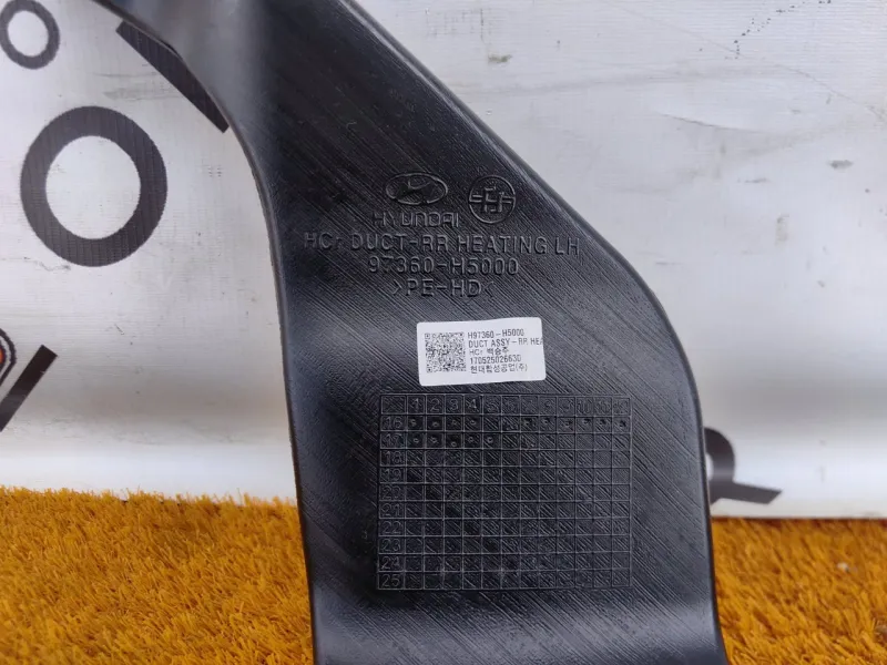 Воздуховод печки