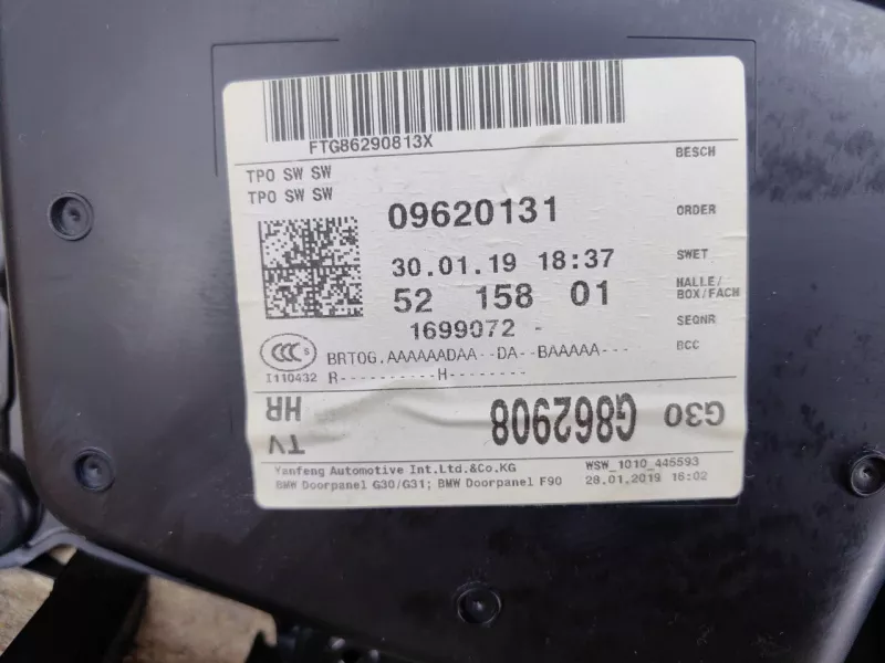 Обшивка двери