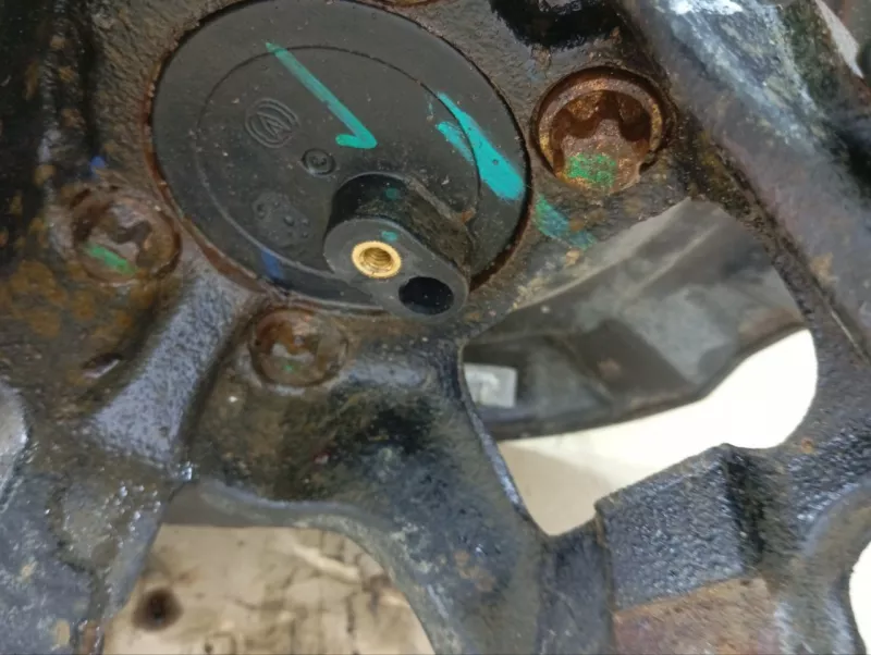 Кулак поворотный Changan CS55 Plus 2024 3502110AW02 JL473ZQ7, задний левый