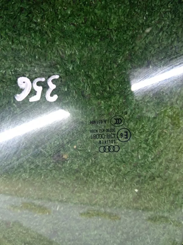 Стекло двери Audi A6 2006 4G5845205 C6, заднее левое