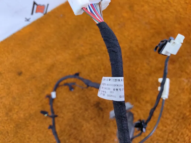 Проводка крышки багажника