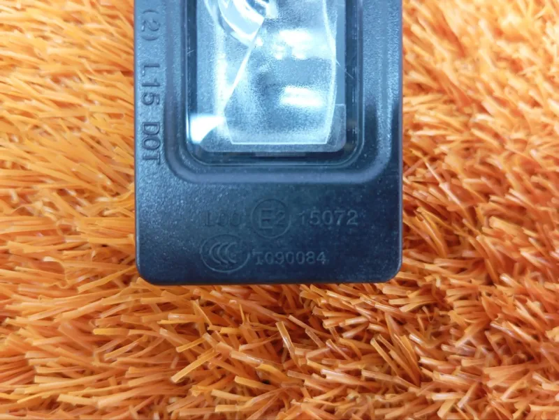 Подсветка номера