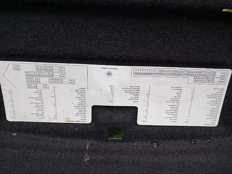 Обшивка крышки багажника BMW 5-Series 2004 51497034263 E60