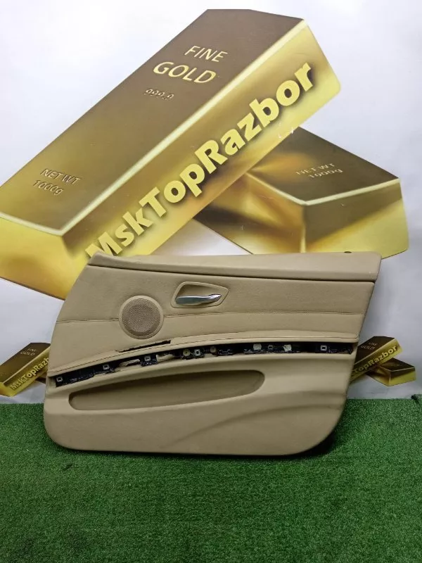 Обшивка двери BMW 3-Series 2008 51419154154 E90, передняя правая