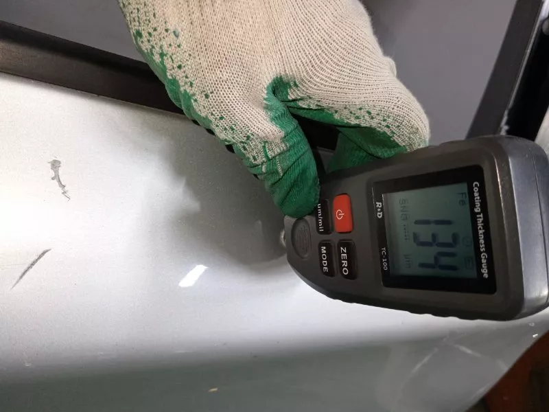 Дверь BMW 1-Series 2008 41527191018 E87, задняя правая