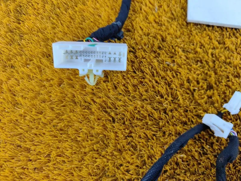 Проводка центральной консоли