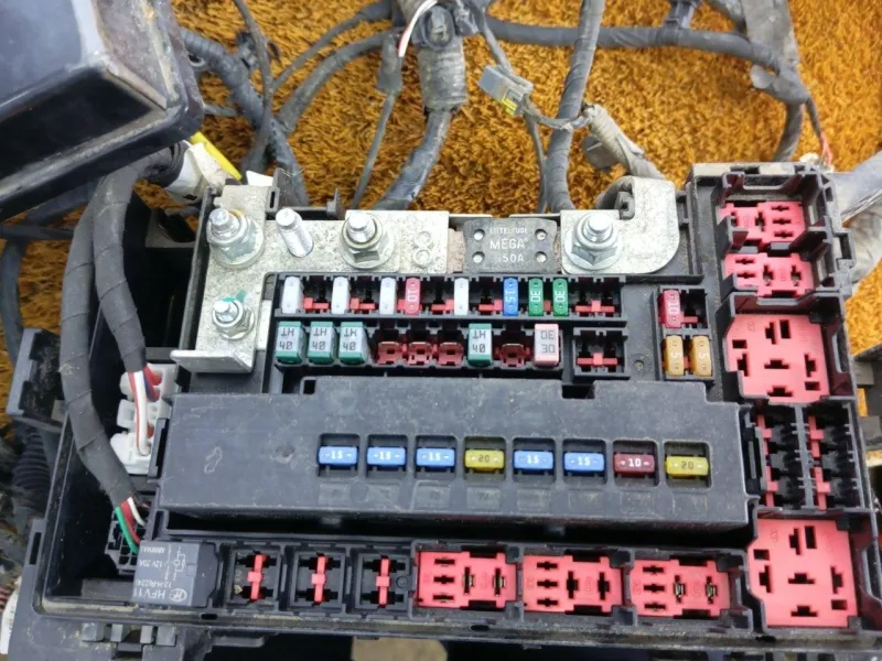 Проводка подкапотная