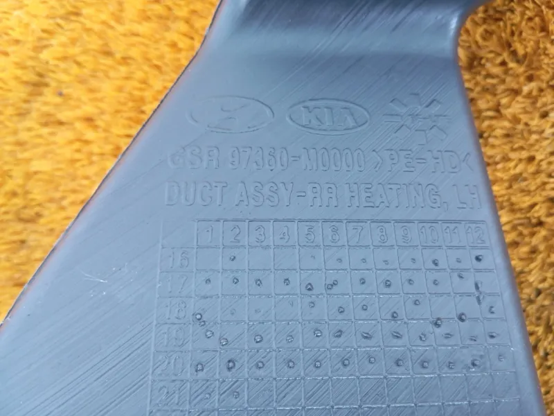 Воздуховод печки