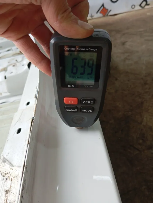 Порог с центральной стойкой