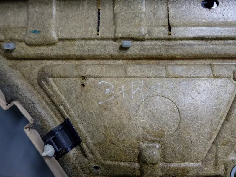 Обшивка двери BMW 5-Series 2001 51427139930 E39, задняя правая