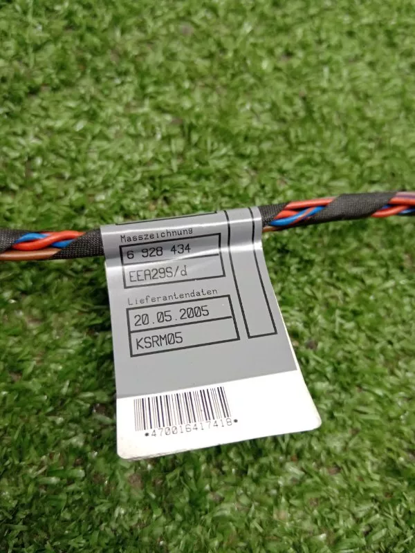 Проводка двери BMW 6-Series 2005 61126973897 E63/E64, передняя левая