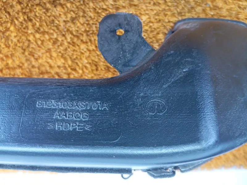 Воздуховод печки